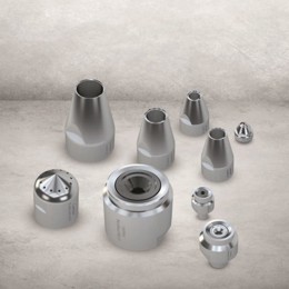 Trysky pro chlazení a čištění plynu Trysky pro chlazení a čištění plynu