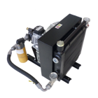 vzduchový chladič s čerpadlem