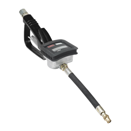 Výdejní pistole s průtokoměrem a hadicovým nástavcem na olej Výdejní pistole s průtokoměrem a hadicovým nástavcem na olej