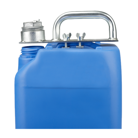 Držák ručních čerpadel pro plastové kanystry Držák ručních čerpadel pro plastové kanystry