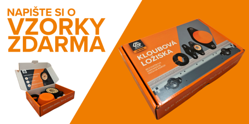 vzorky zdarma kloubová ložiska hennlich