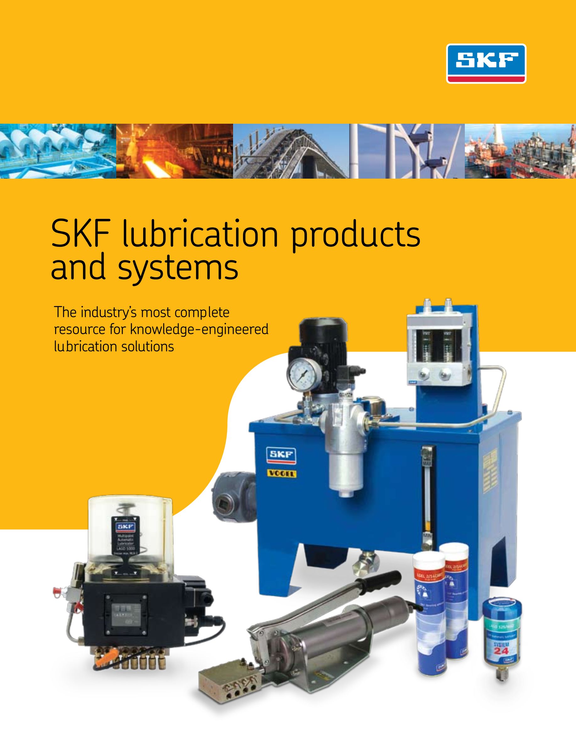 Mazací produkty a systémy SKF