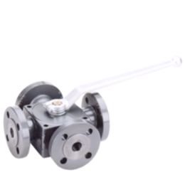 Vícecestné kulové kohouty s přírubovou koncovkou hennlich Vícecestné kulové kohouty s přírubovou koncovkou hennlich