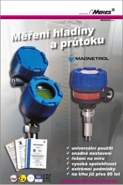 2019_Magnetrol_Mereni_hladiny_prutoku