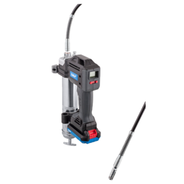 Accumulator grease gun