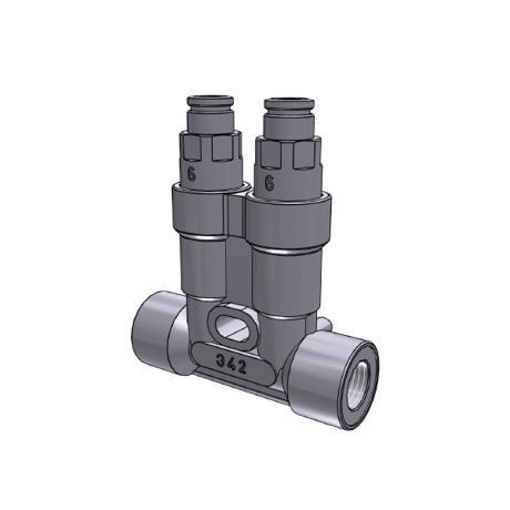Jednopotrubní dávkovač 342-5VS-33000-ZZ Jednopotrubní dávkovač 342-5VS-33000-ZZ