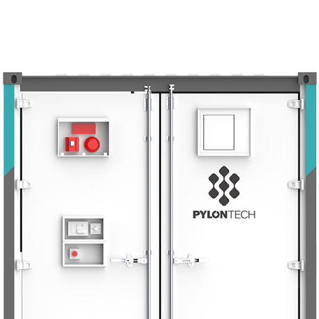 Chytré bateriové úložiště 1035 kWh - 500 kW