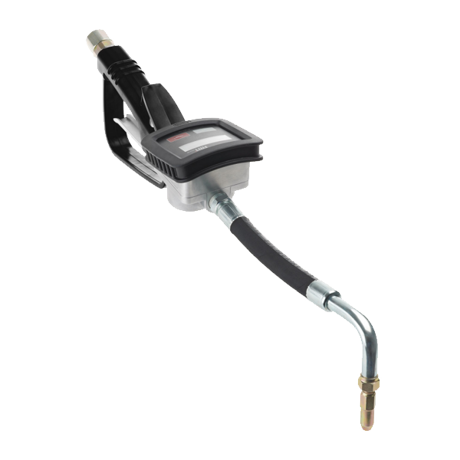 Výdejní pistole s průtokoměrem a hadicovým nástavcem na olej Výdejní pistole s průtokoměrem a hadicovým nástavcem na olej