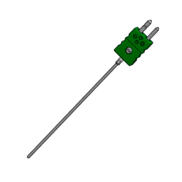 Minerálně izolovaný termočlánek K