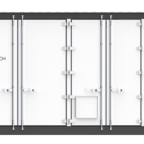 Chytré bateriové úložiště 2070 kWh - 1000 kW