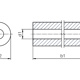 iglidur® knife edge roller výkres