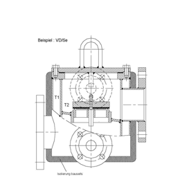 Topný plášť pro armatury  Topný plášť pro armatury