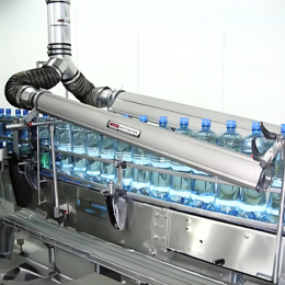 Vzduchové nože - sušení PET lahví Vzduchové nože - sušení PET lahví